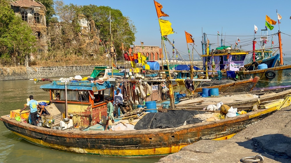 FES May 25 India Worli Fishing Village and Sasson Dock