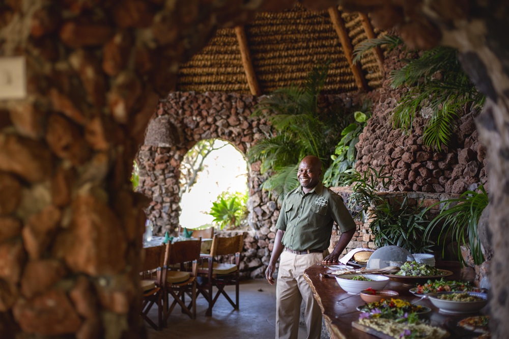 FES May 26 Lewa Wilderness Wetu Dinning room