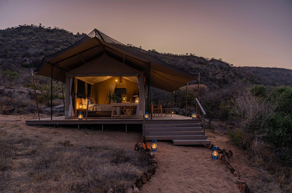 FES May 26 Wetu _Saruni-Basecamp-Basecamp-Samaburu-Tent-5-at-night